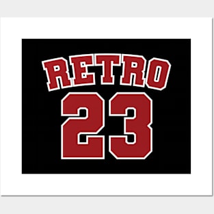 RETRO 23 Posters and Art